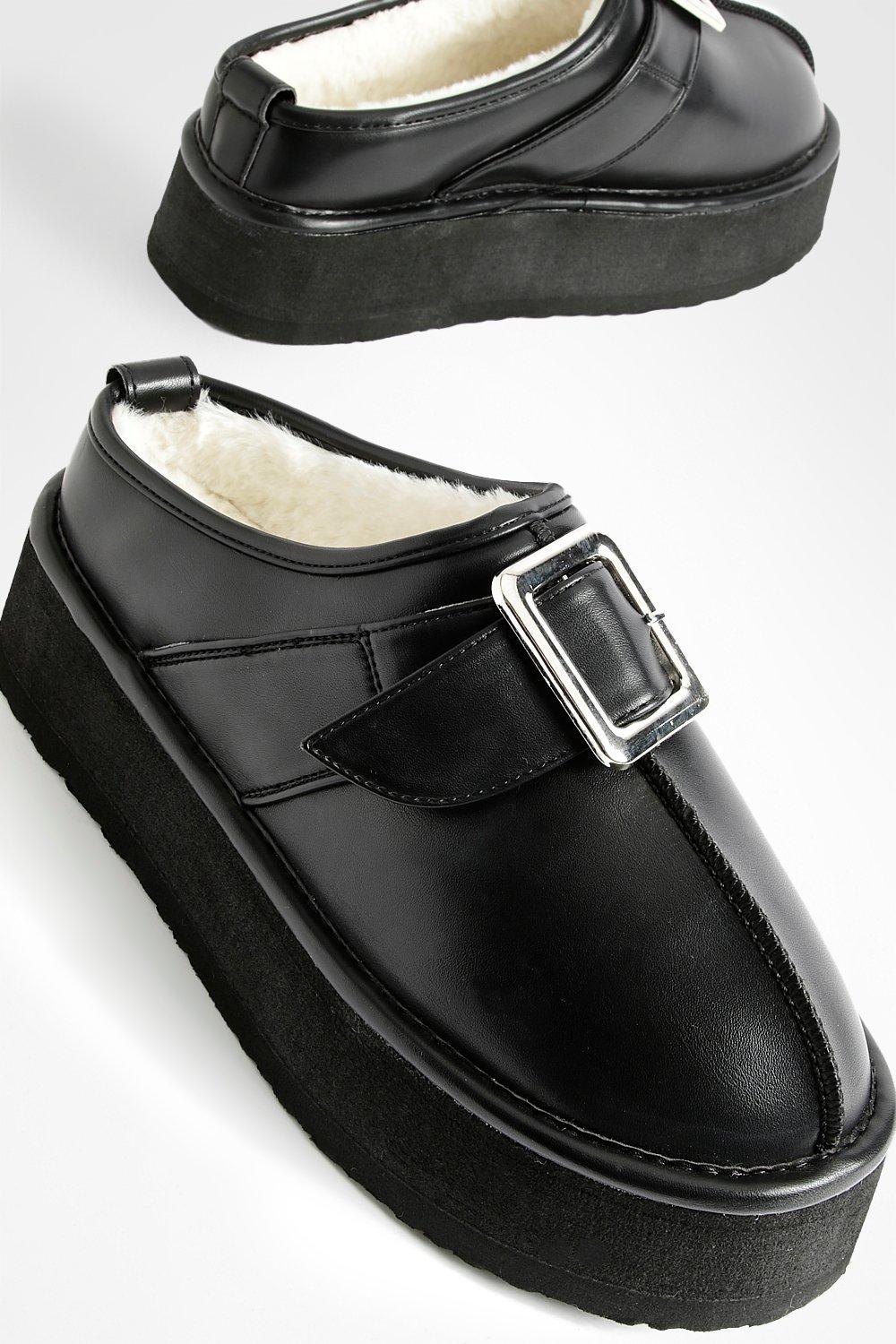 Mules de cuero hot sale