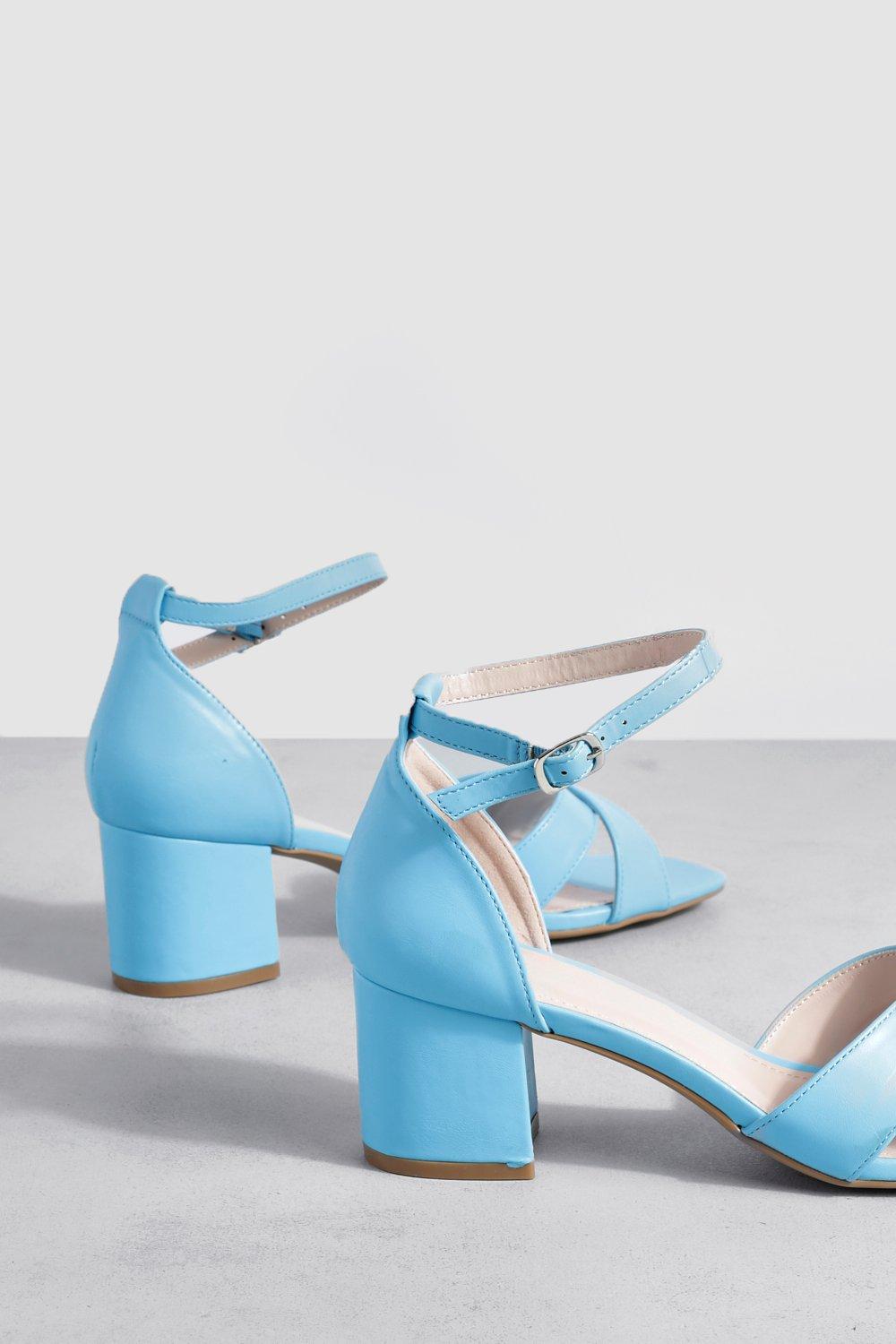 Teal clearance block heels