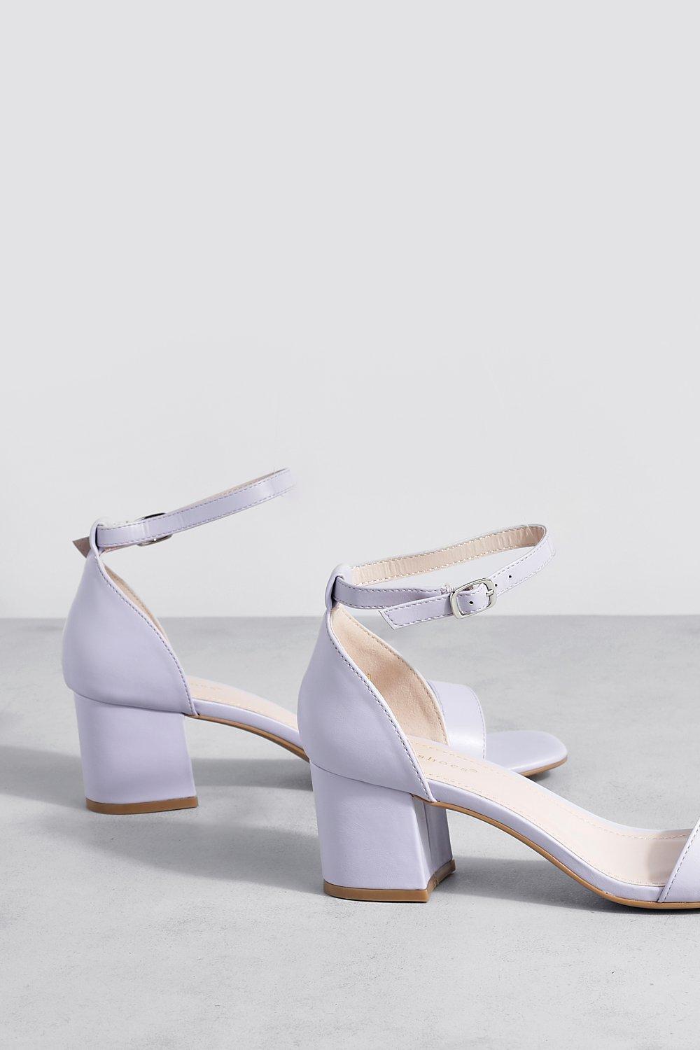 Lilac best sale block heels