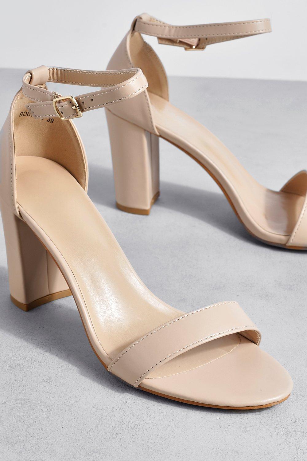 High block clearance heels