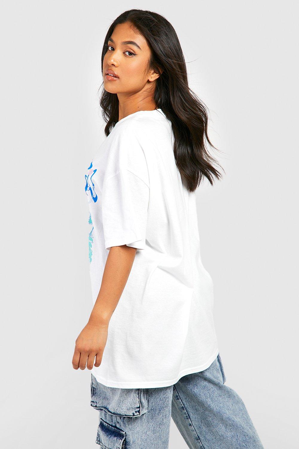 white petite t shirt