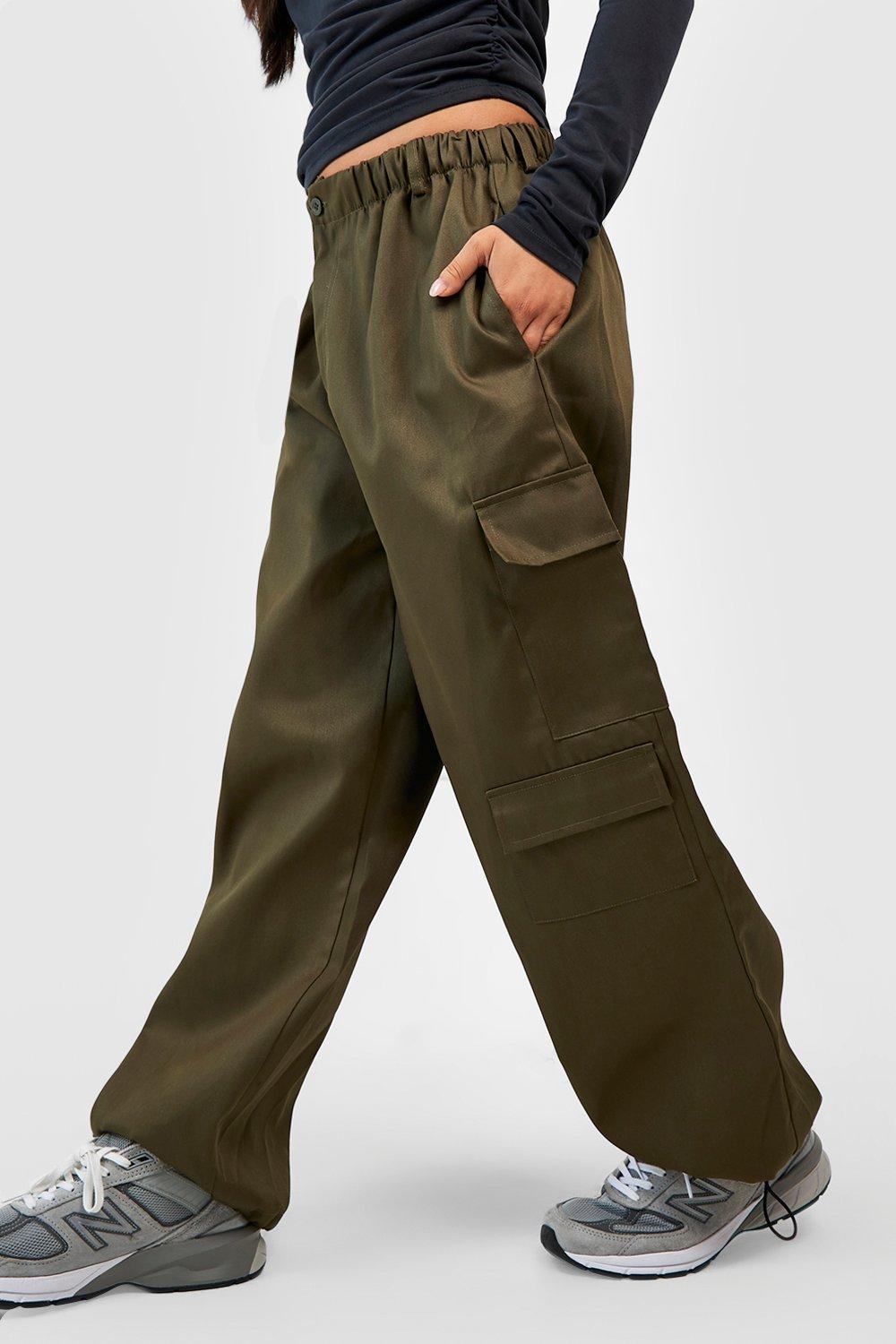 Twill Cuffed Pant - Khaki