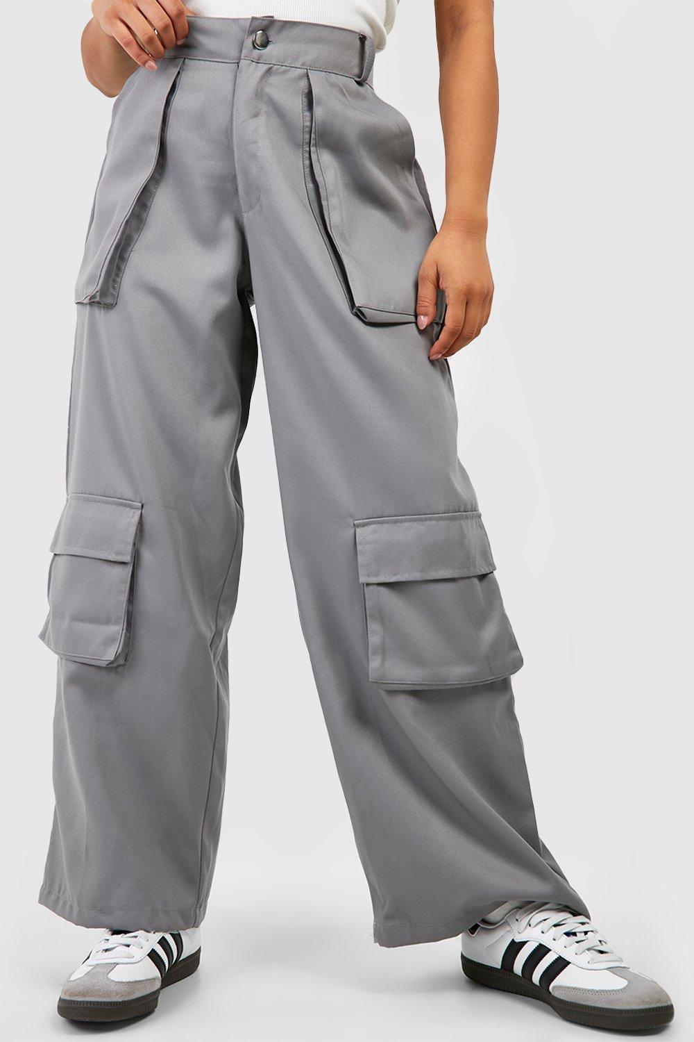 Petite Pocket Detail Cargo Pants