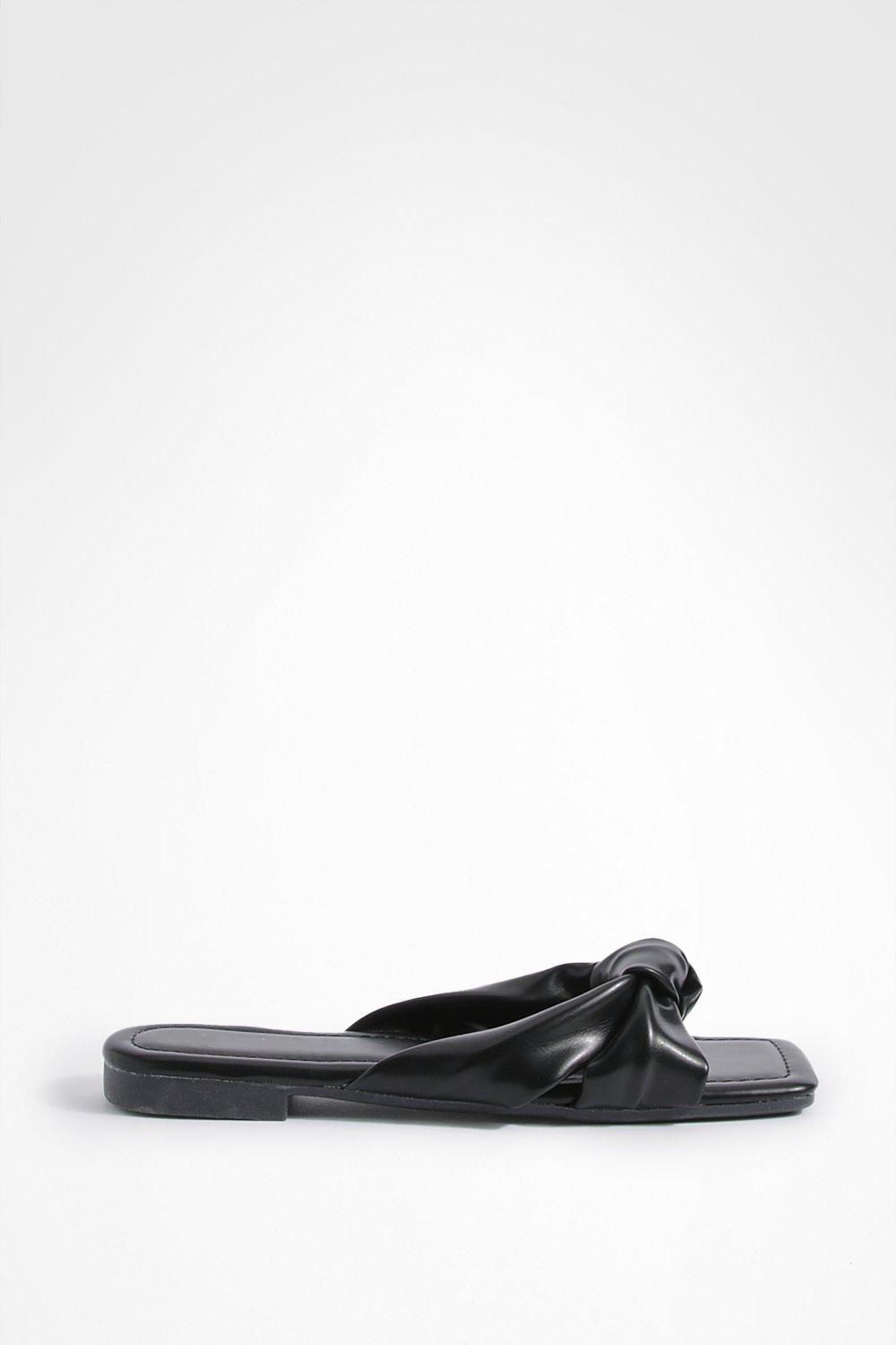 Square toe mule online sandals