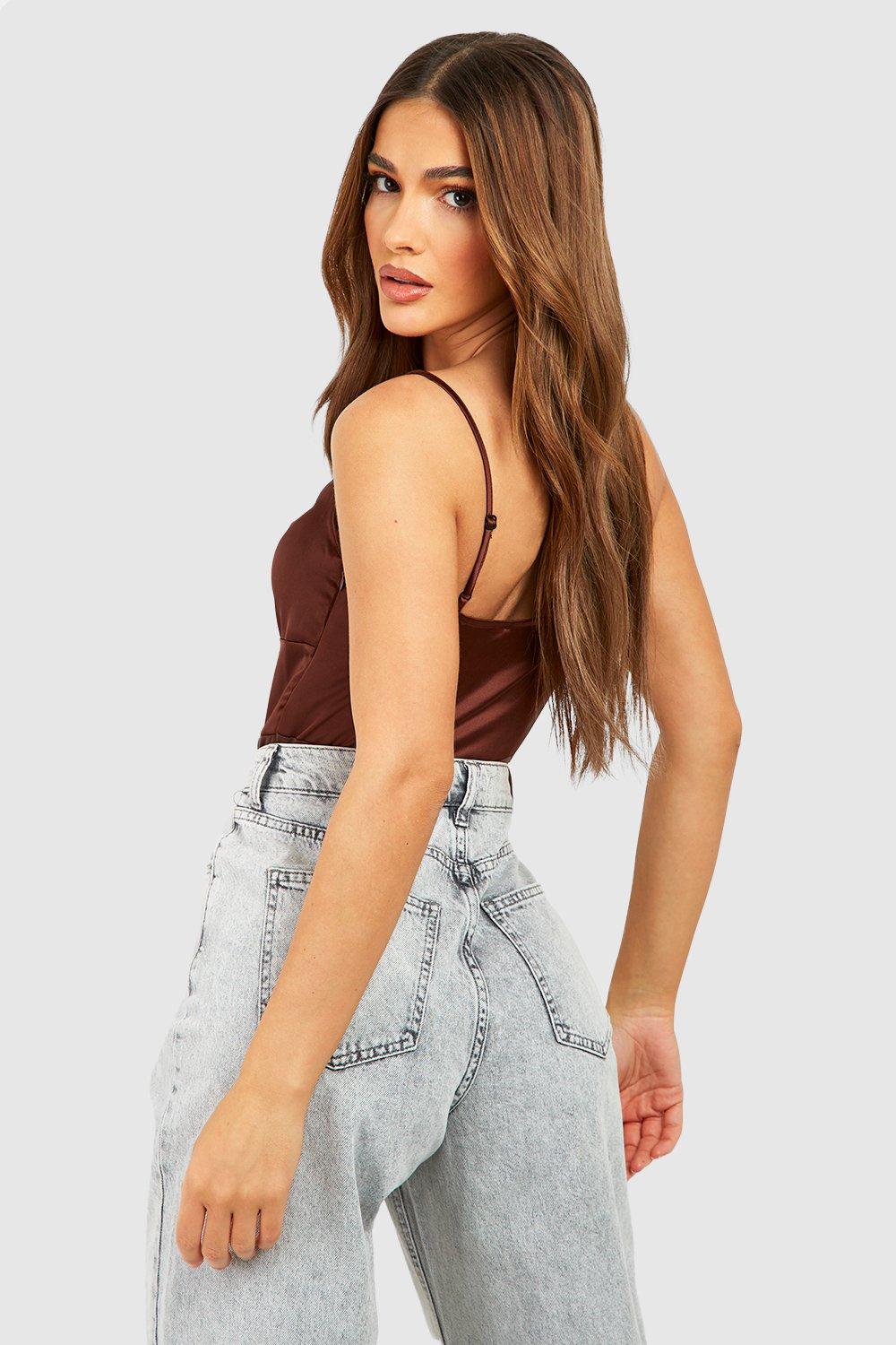 https://media.boohoo.com/i/boohoo/gzz67330_chocolate_xl_1/female-chocolate-chocolate-satin-lace-trim-cami-bodysuit