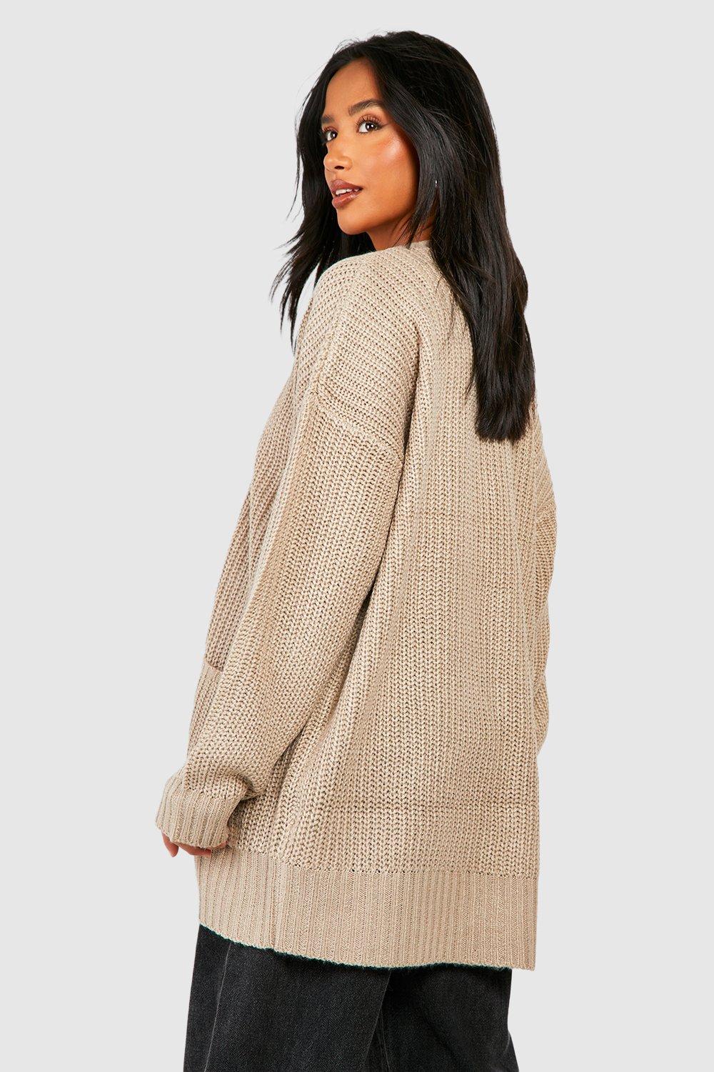 Petite Oversized Cardigan