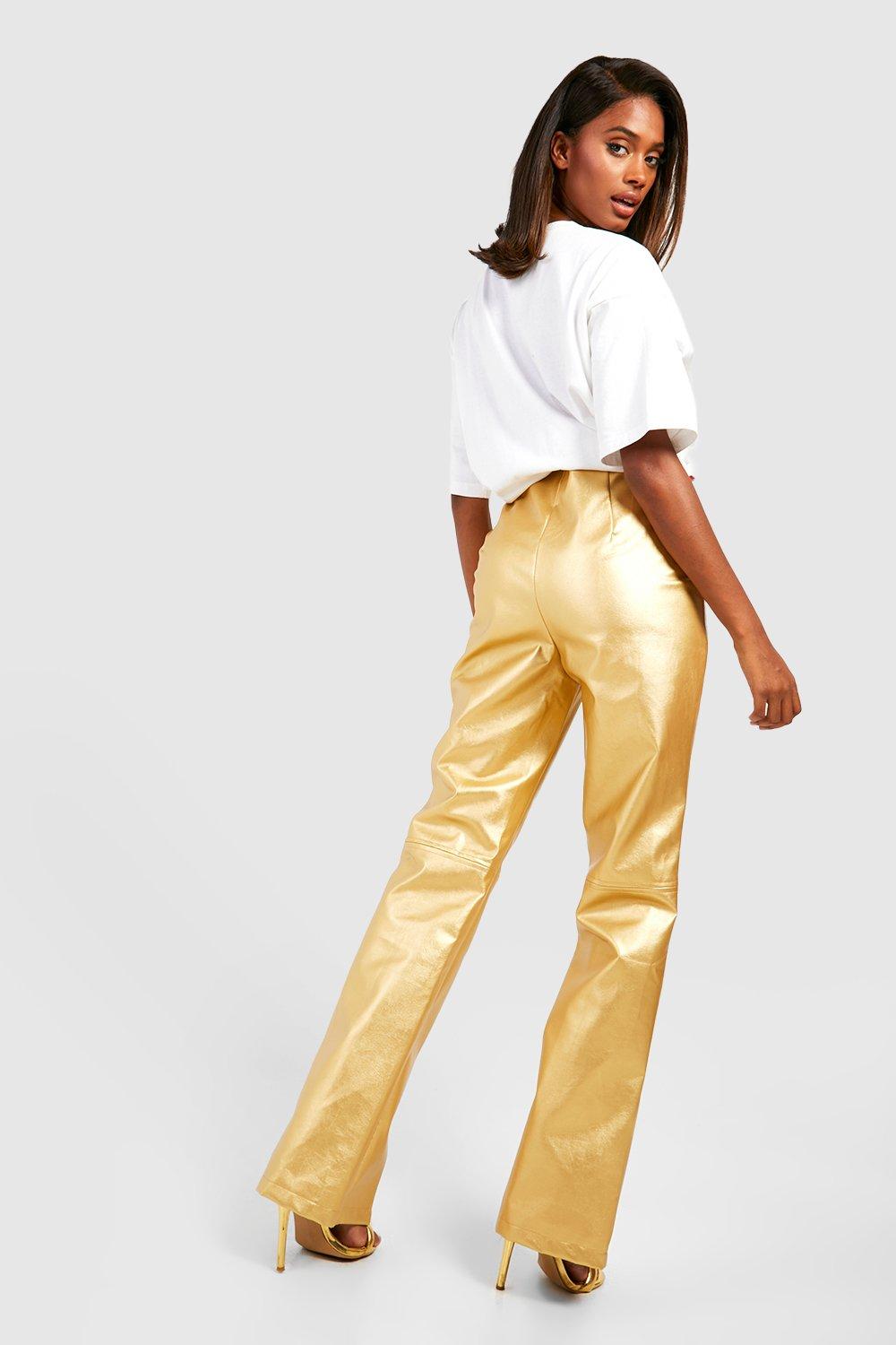 Split front trousers store zara