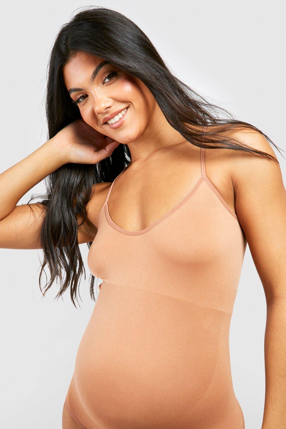 https://media.boohoo.com/i/boohoo/gzz67528_sand_xl_3/female-sand-maternity-bump-support-sculpt-shapewear-bodysuit