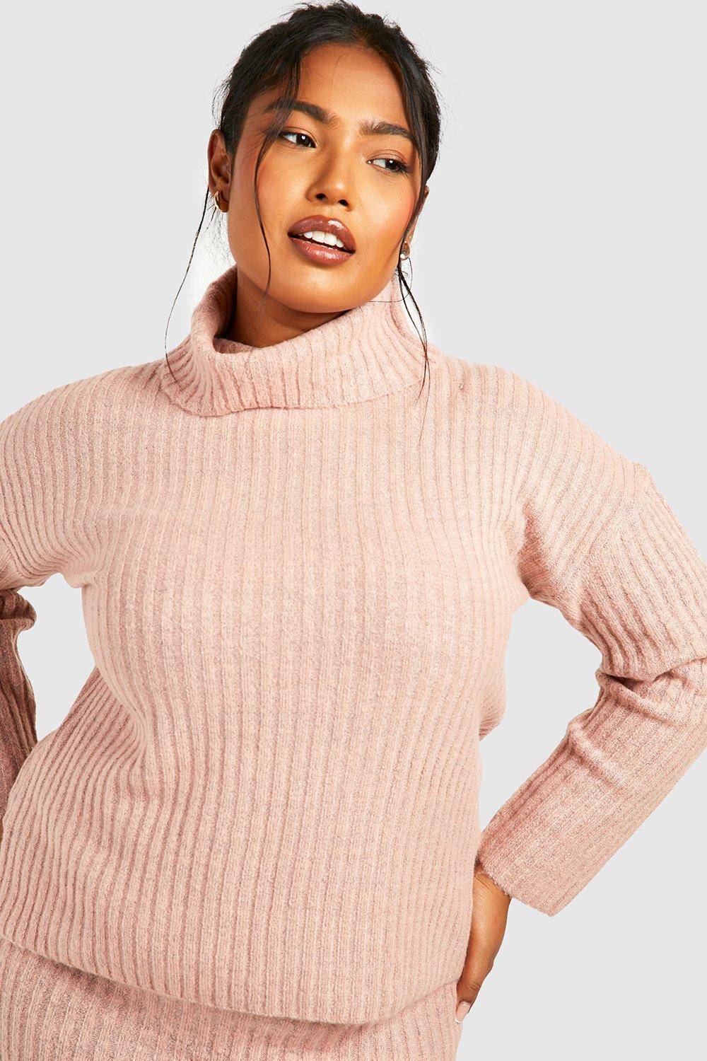 Turtleneck Ribbed Fitted Knit Top in White - Retro, Indie and Unique Fashion