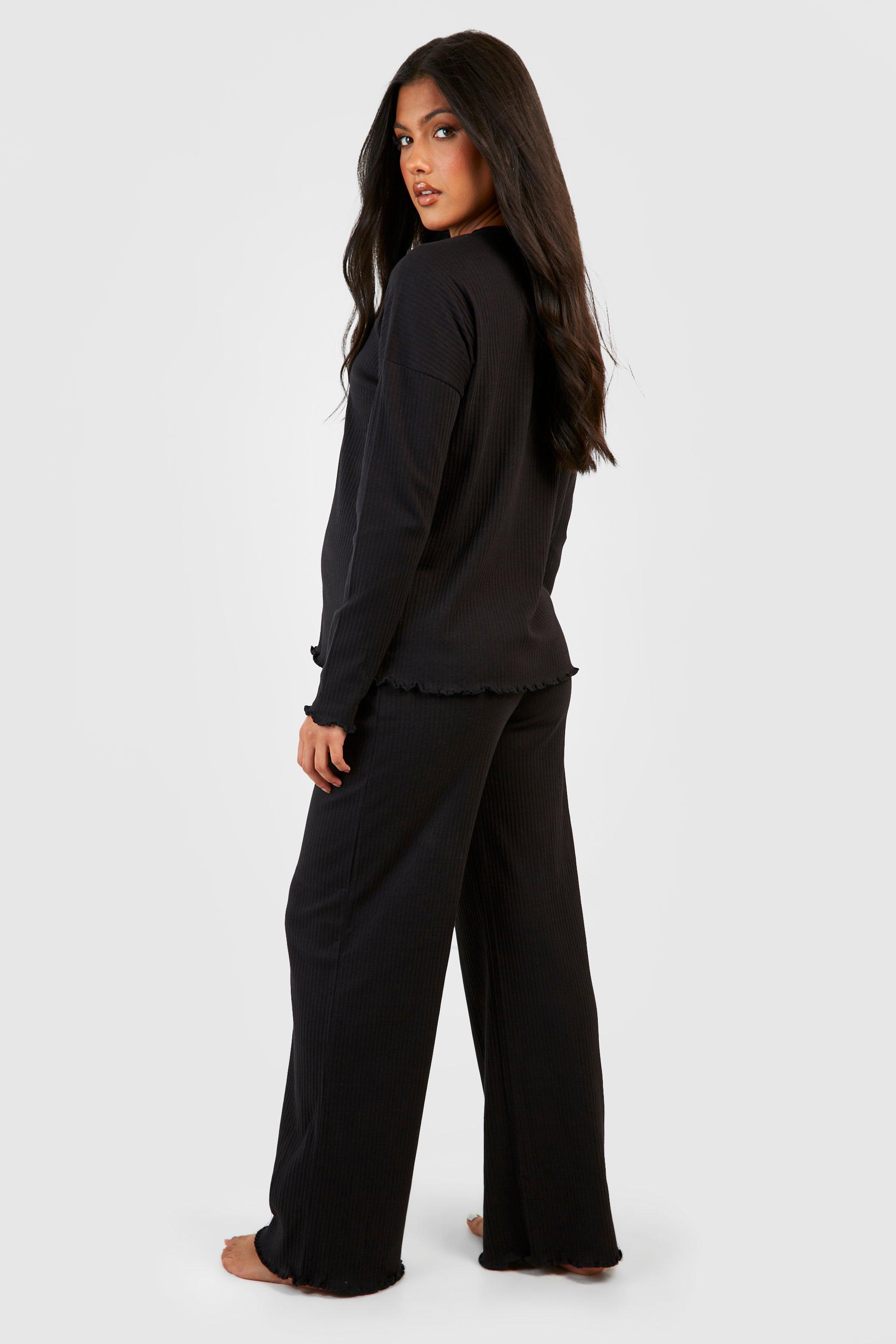 Maternity Wrap Front Nursing Pyjama Trouser Set