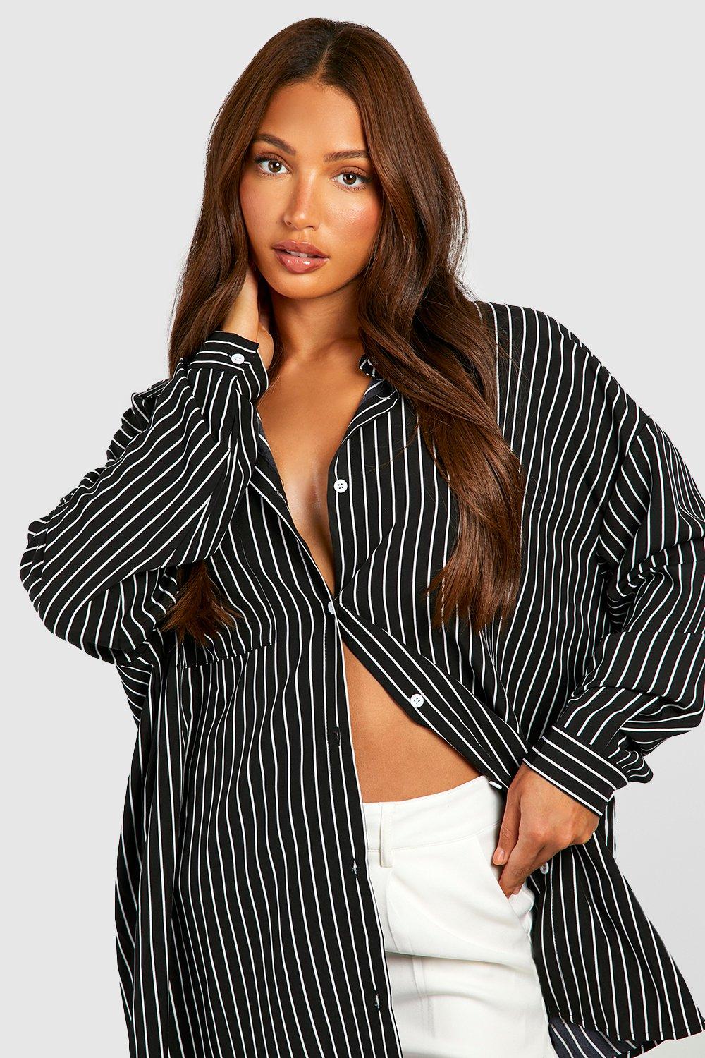 Boohoo oversized shirt cheap