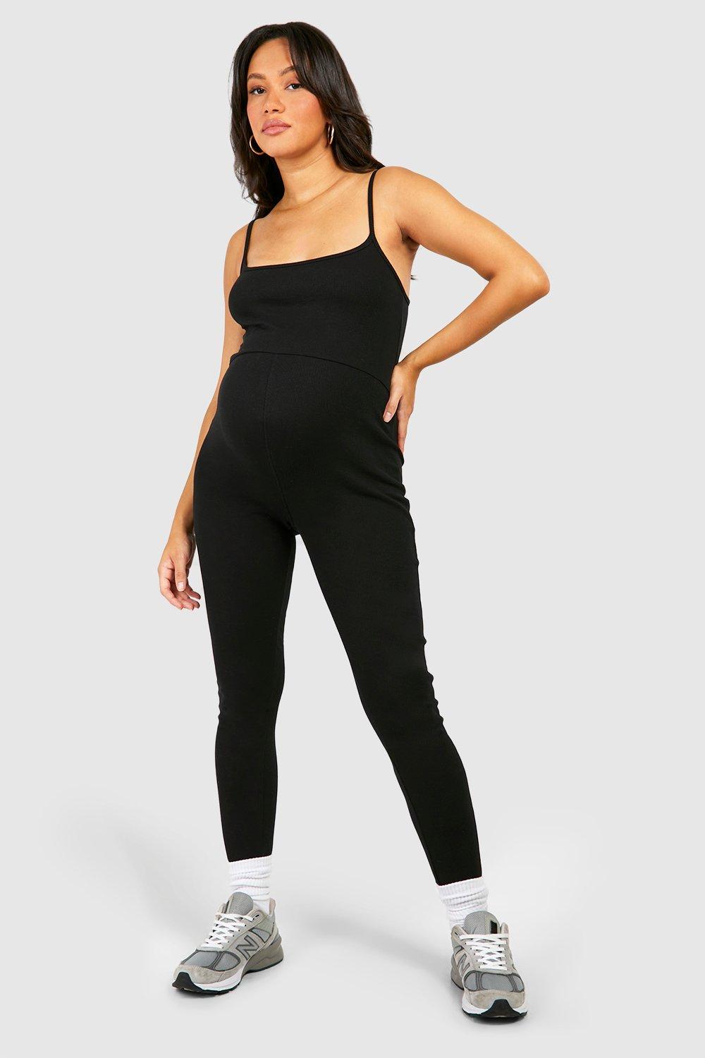 Cotton Rib Skinny Jumpsuit