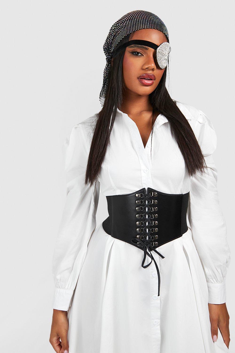 Corsets Waist Belt for Women 2022 Halloween Pirate Dress Up Tied