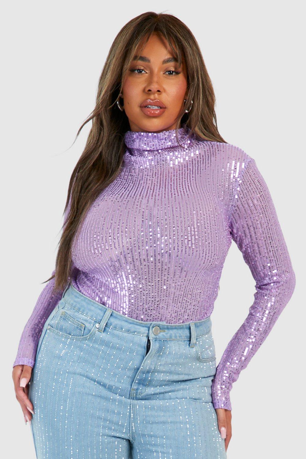 Lilac high neck on sale top