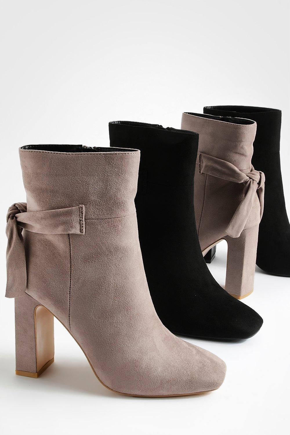 Womens block heel ankle sale boots uk