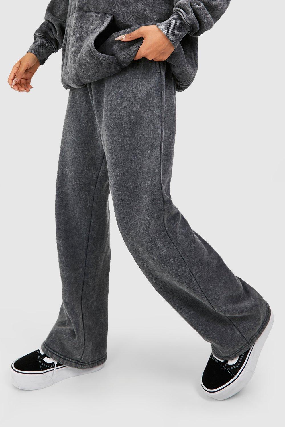 Oversized Straight Leg Track Pants