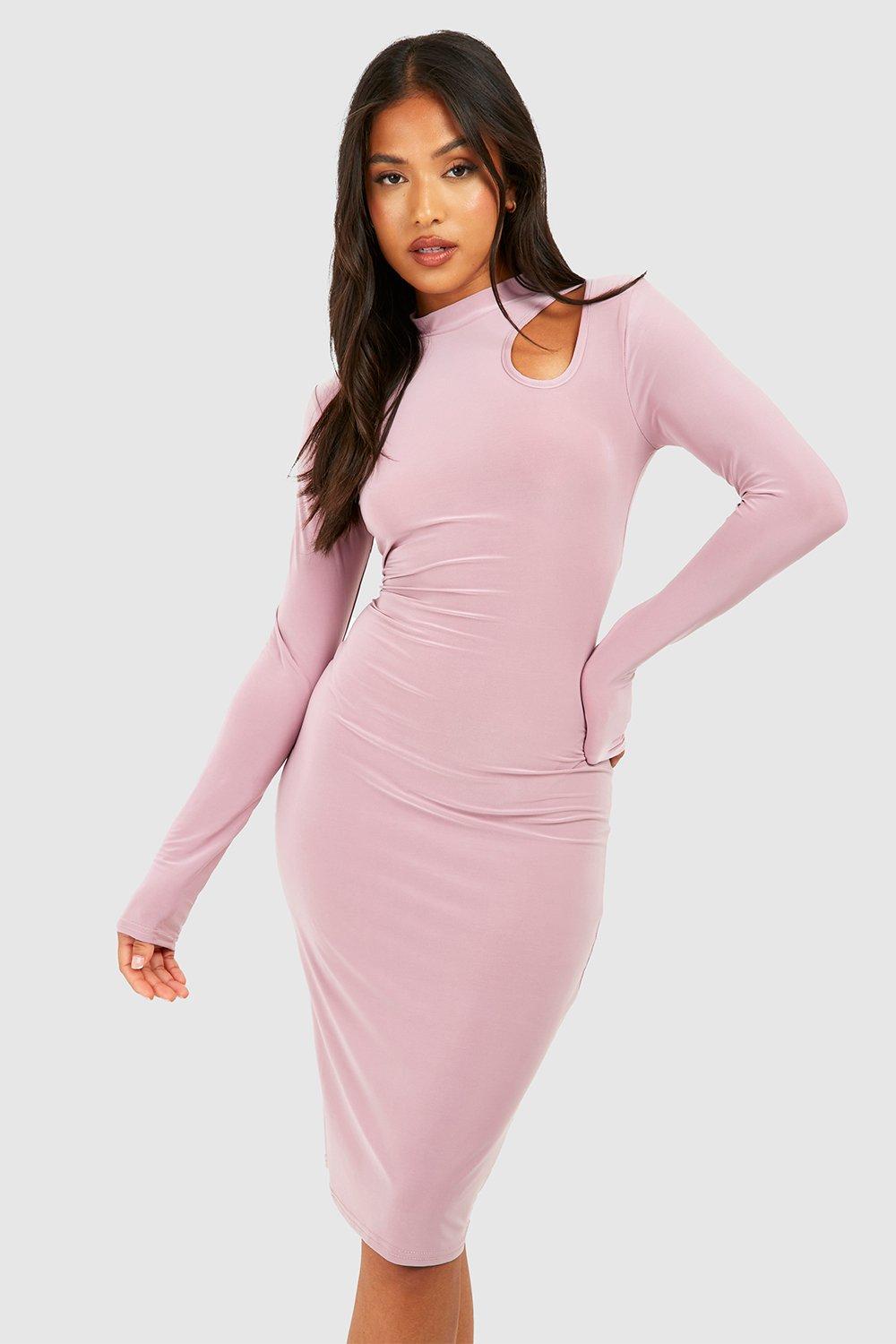 Mauve petite dress sale