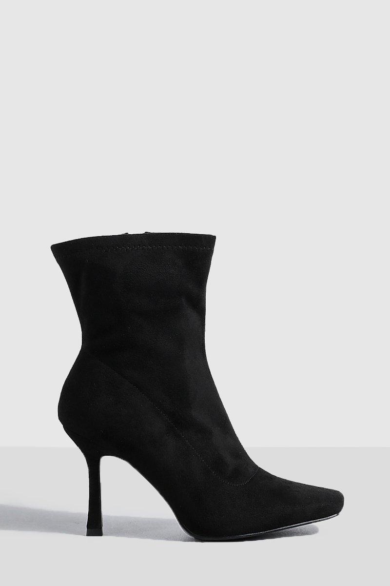 Black sock boots outlet boohoo