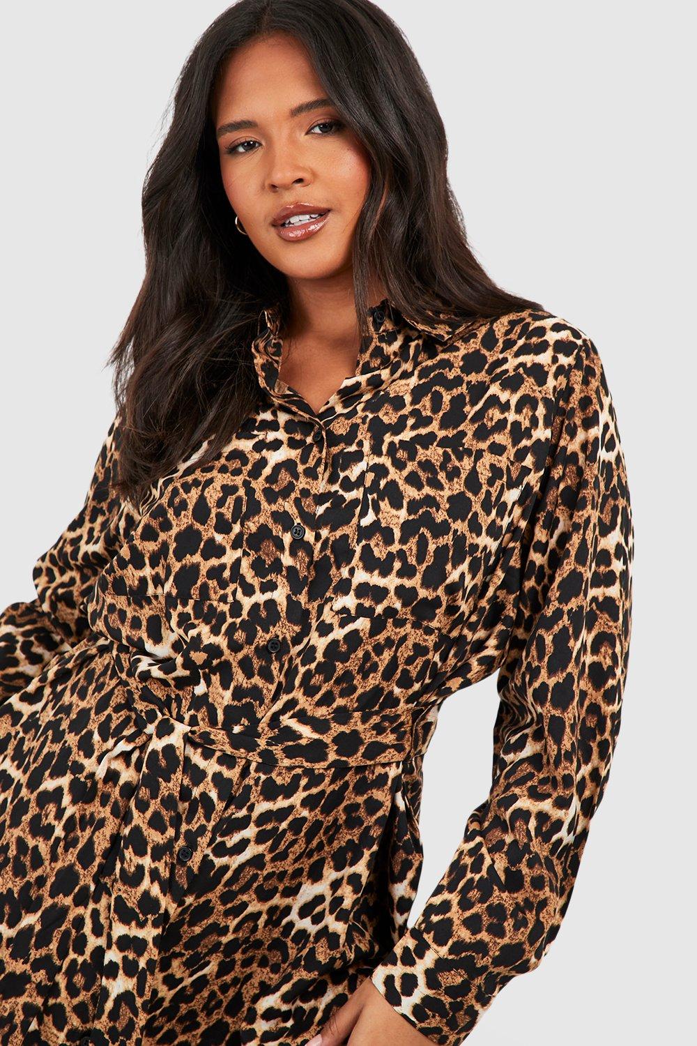 Leopard shop batwing dress