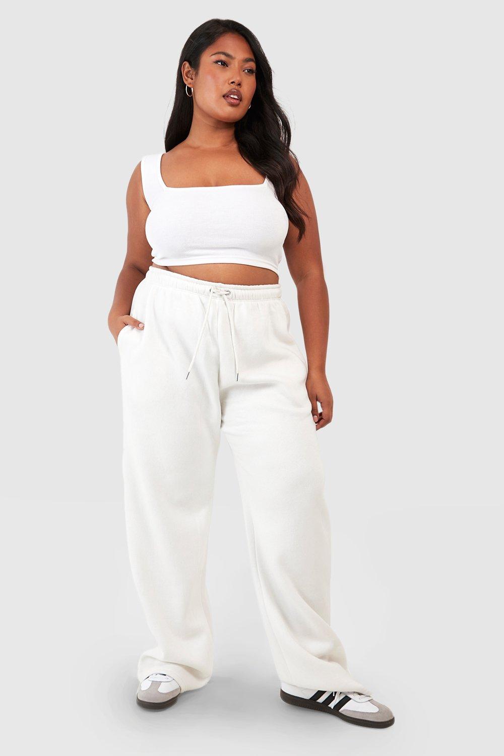 Plus Wide Leg Jogger boohoo IE