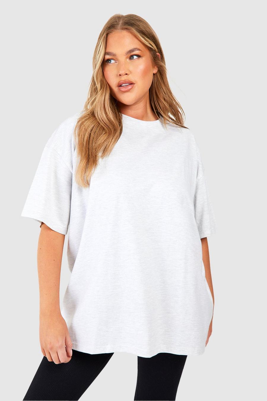 Camiseta Plus oversize, Ash grey image number 1
