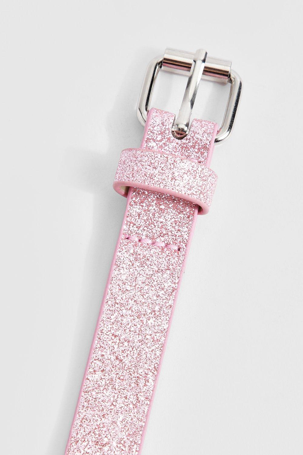 Womens glitter outlet belt