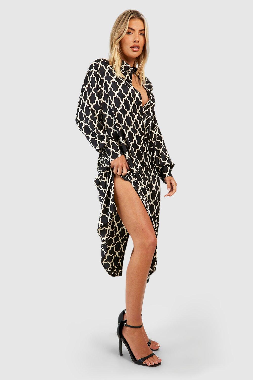 Boohoo on sale shirt dresses