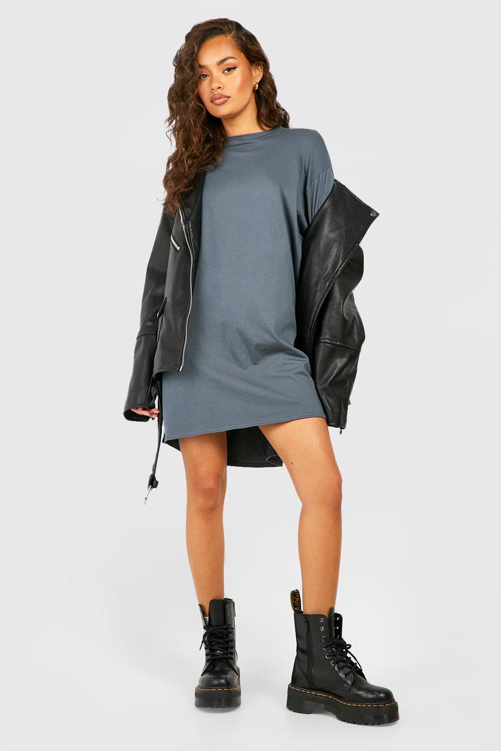 Dip hem 2025 t shirt dress