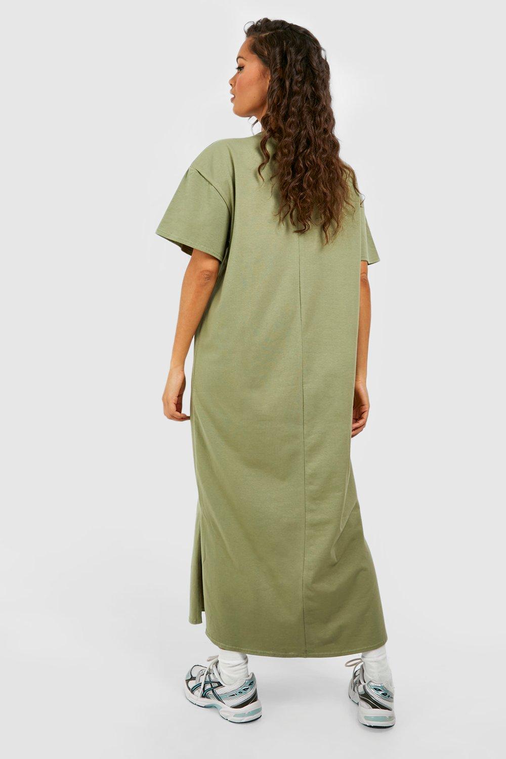 Oversized Midaxi T-shirt Dress | boohoo