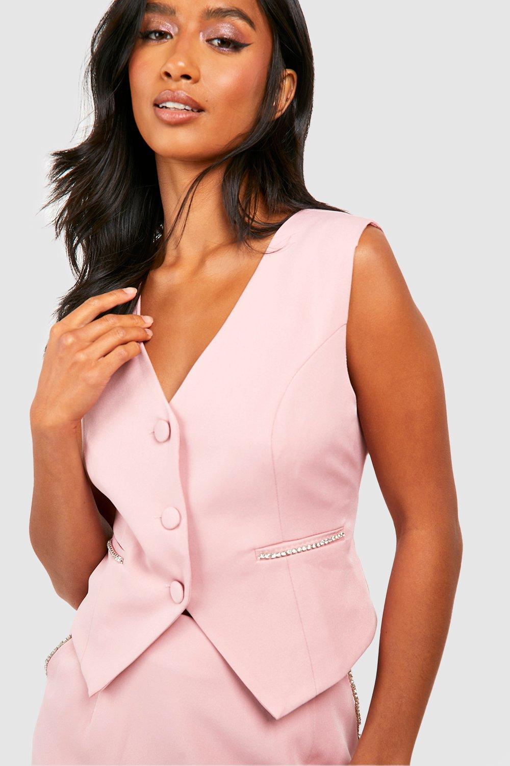 Pink waistcoat deals