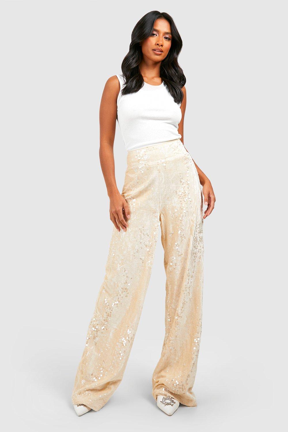 Petite velvet pants sale