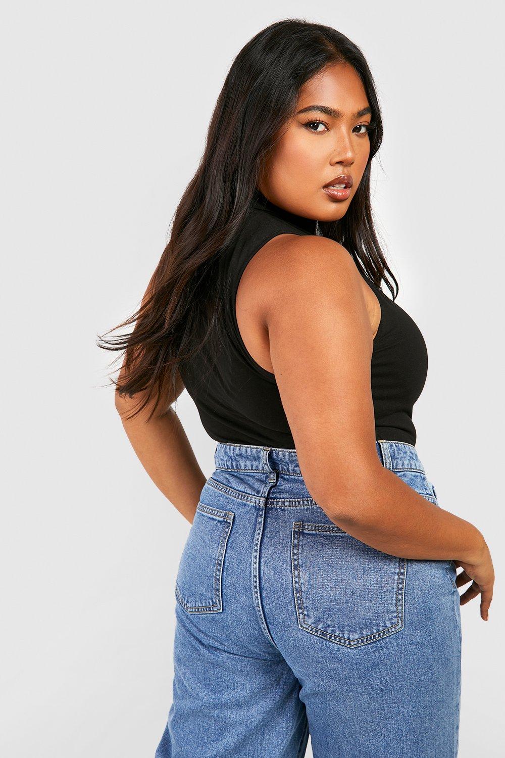 Plus size cotton tank tops best sale