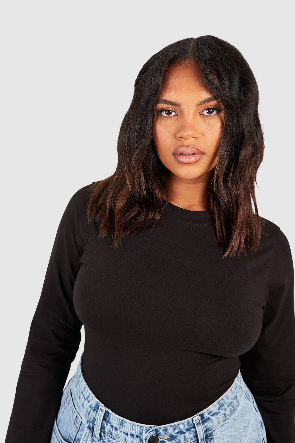 https://media.boohoo.com/i/boohoo/gzz68454_black_xl_3/female-black-plus-cotton-long-sleeve-crew-neck-bodysuit-