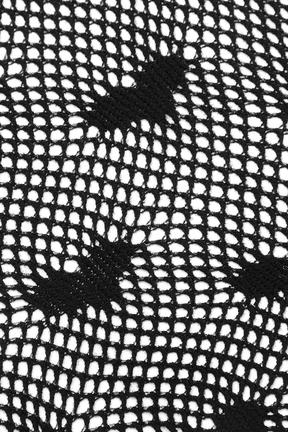 Fishnet Texture Tights
