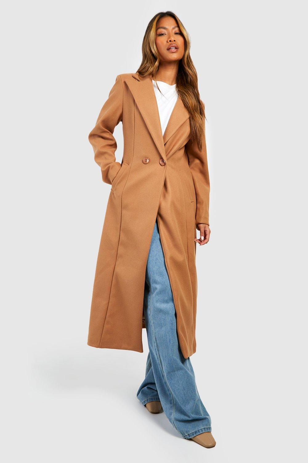 Manteau cintré femme