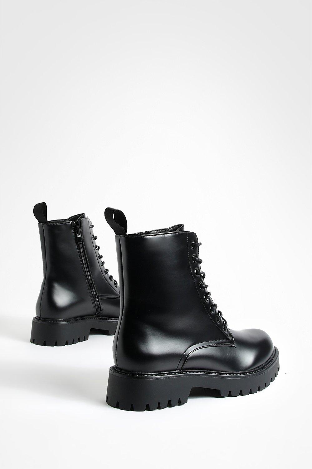 Missguided biker boots shop