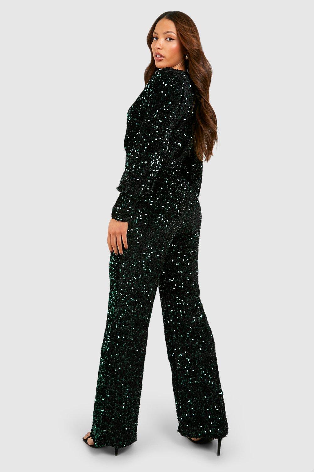 Tall sparkly jumpsuit clearance