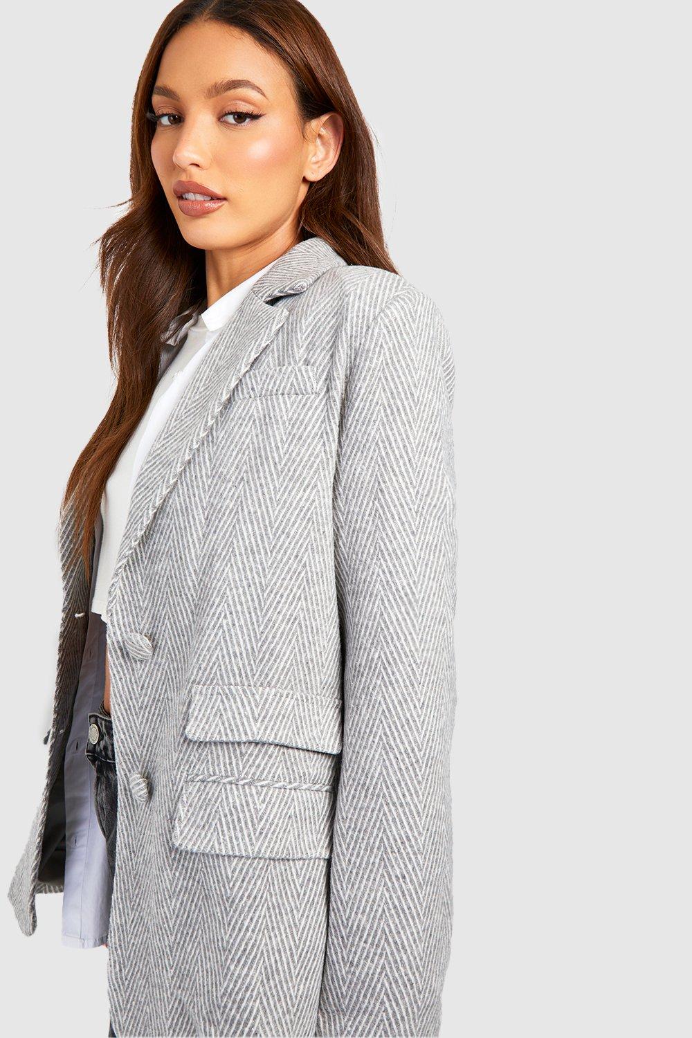 Oversized on sale blazer coat