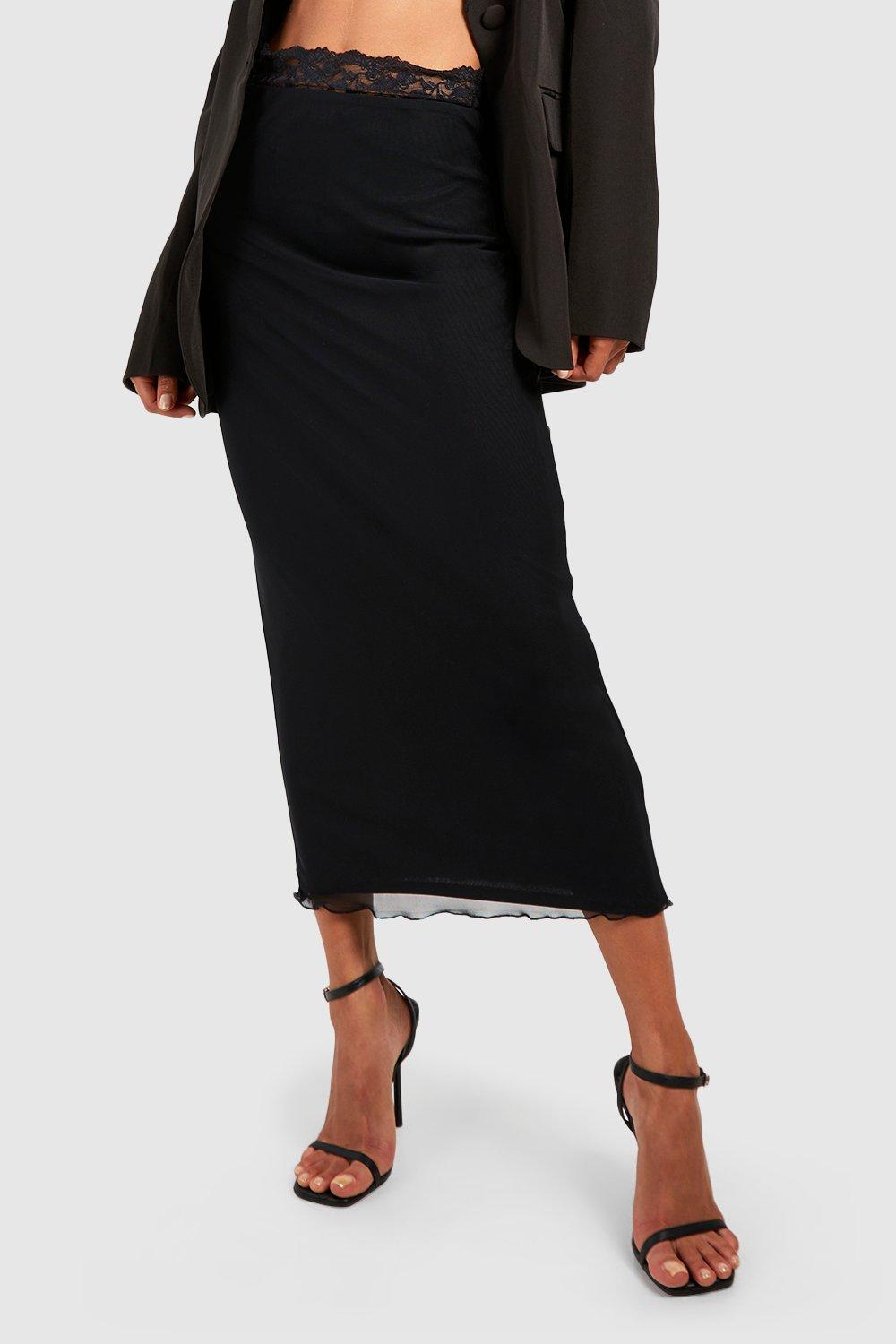 Layered shop skirt boohoo