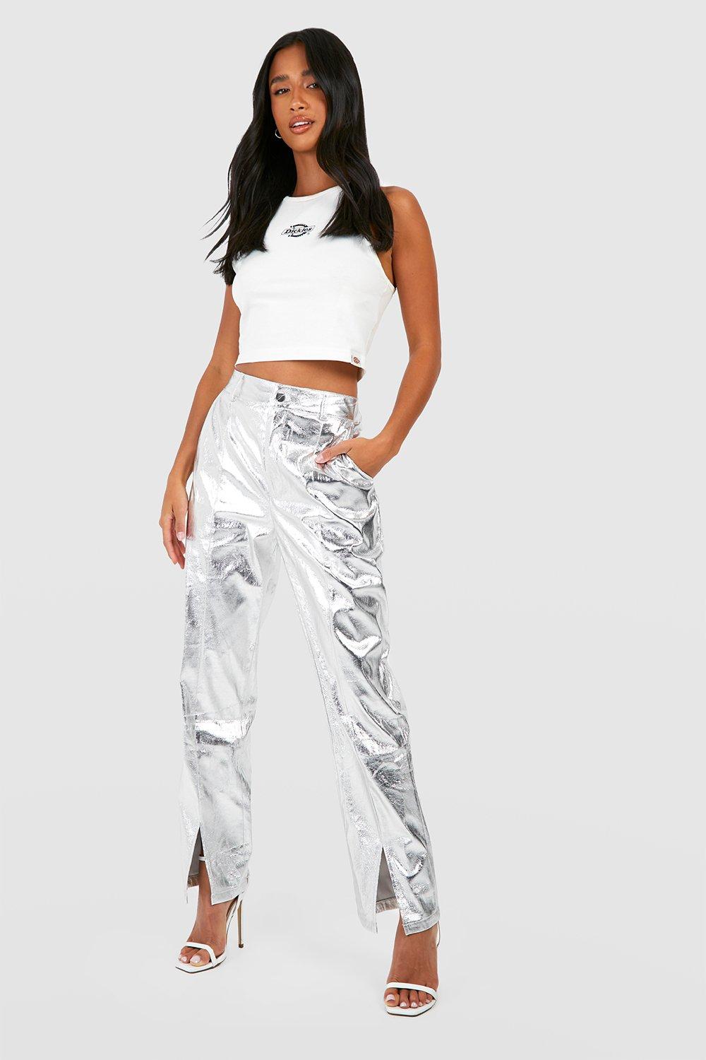 Boohoo metallic hotsell