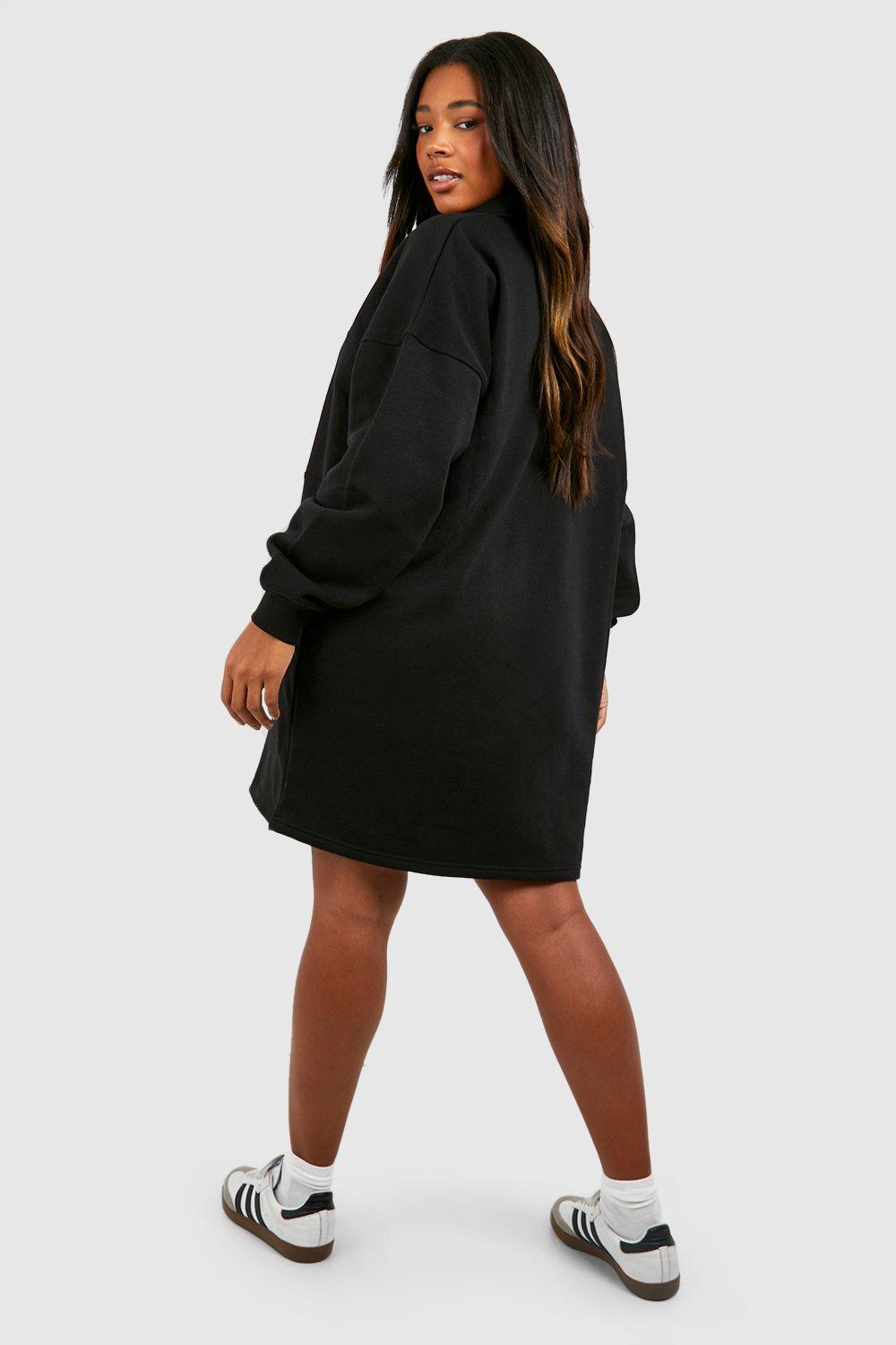 Boohoo sweat outlet dress