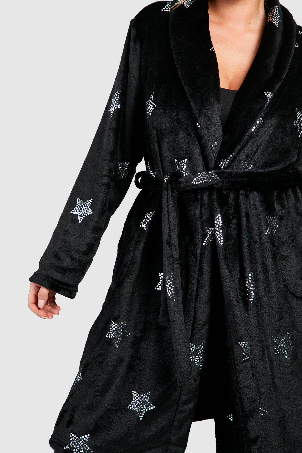 Plus on sale dressing gown