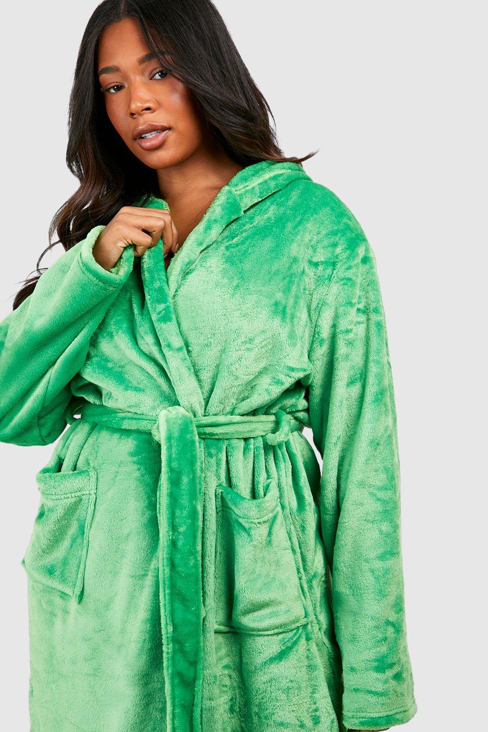 Lime green 2025 dressing gown