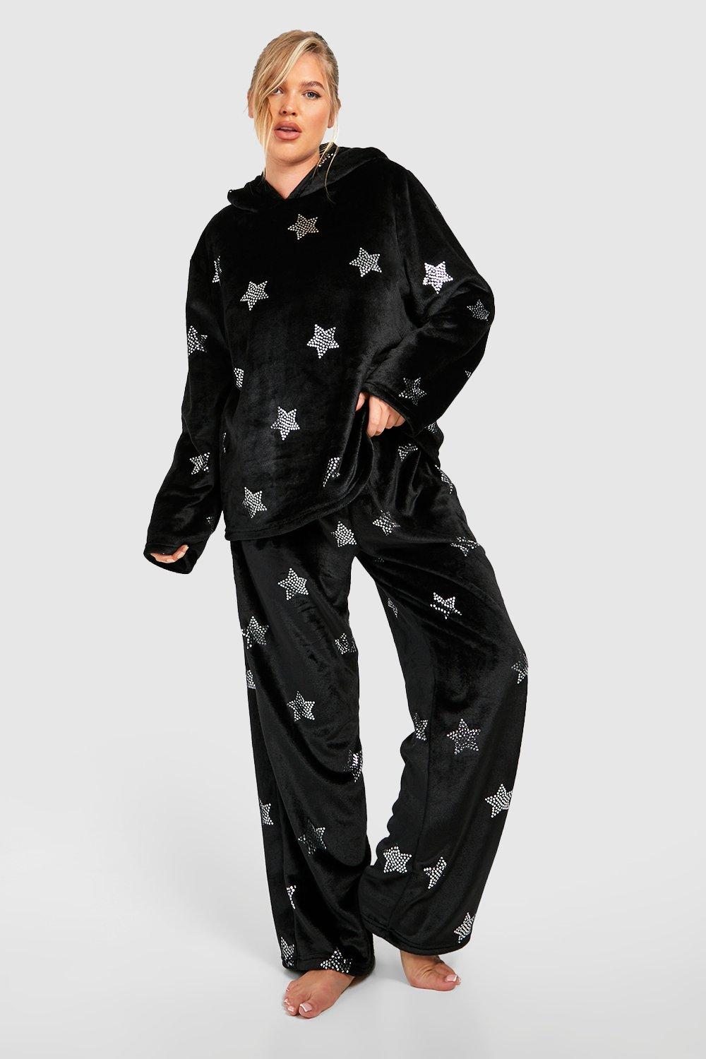 Fleece loungewear hoodie women's cheap