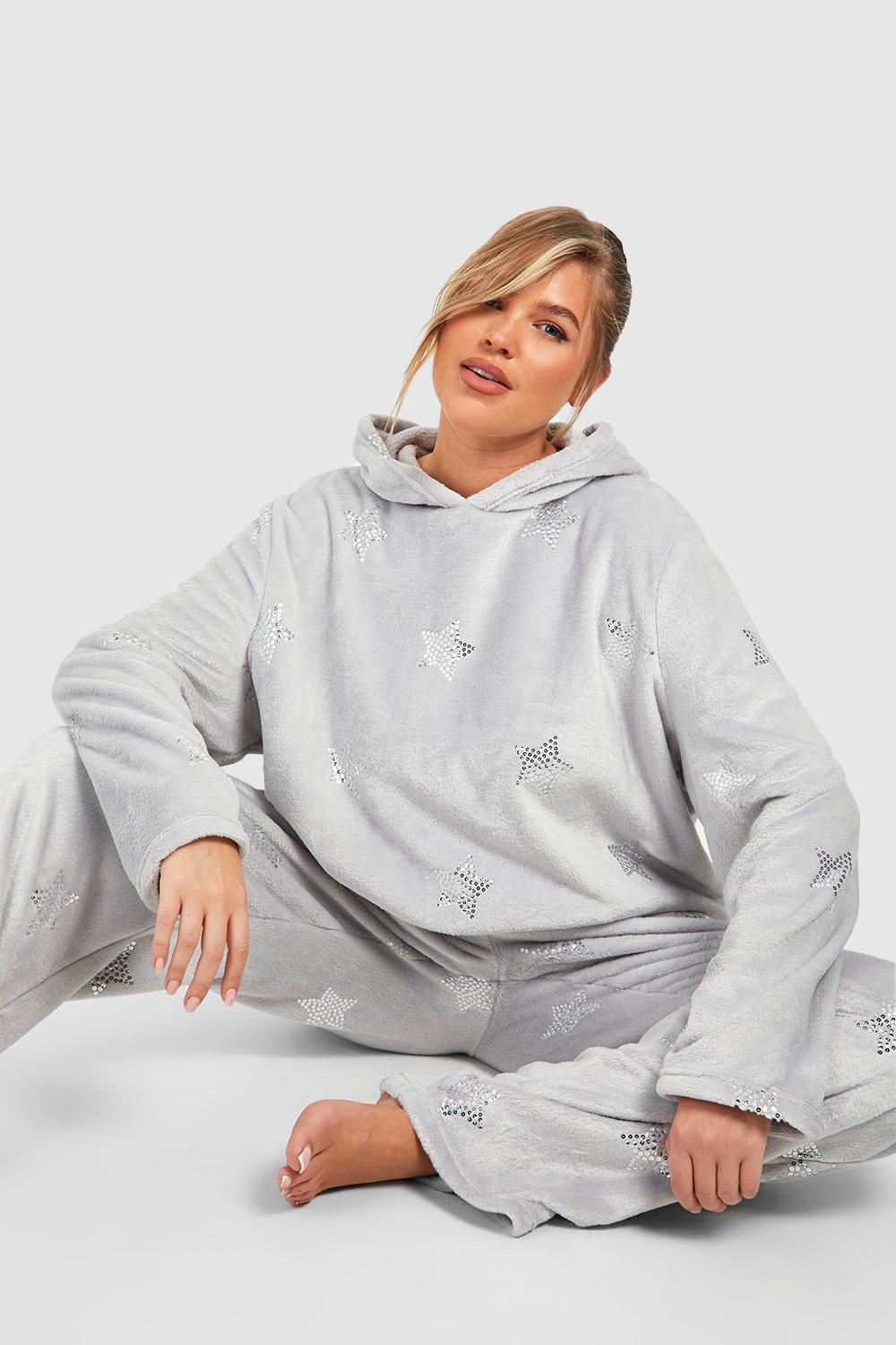 Fleece loungewear hoodie women's new arrivals