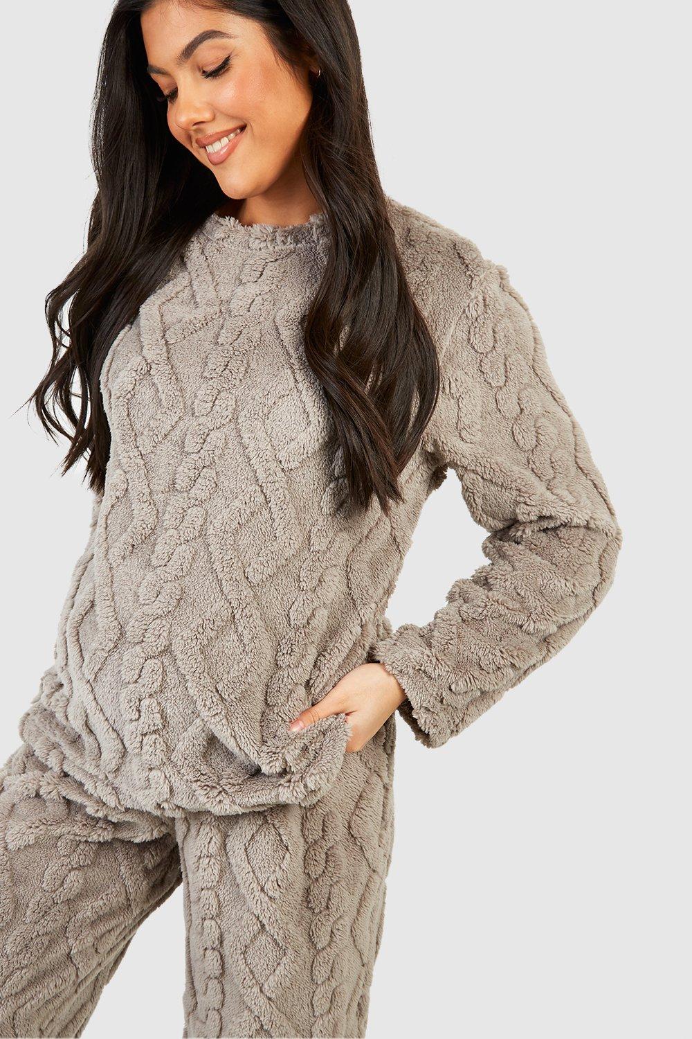 Fleece lounge jumper new arrivals