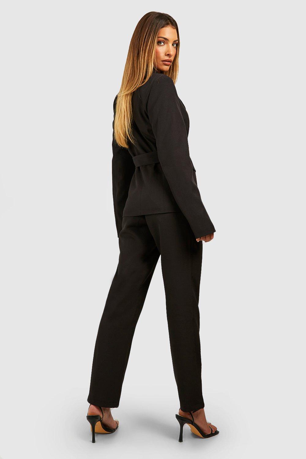 Tailored Slim Fit Cigarette Trouser boohoo