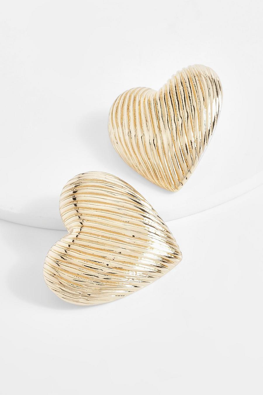 CHUNKY HEART STUD CHUNKY HEART STUD