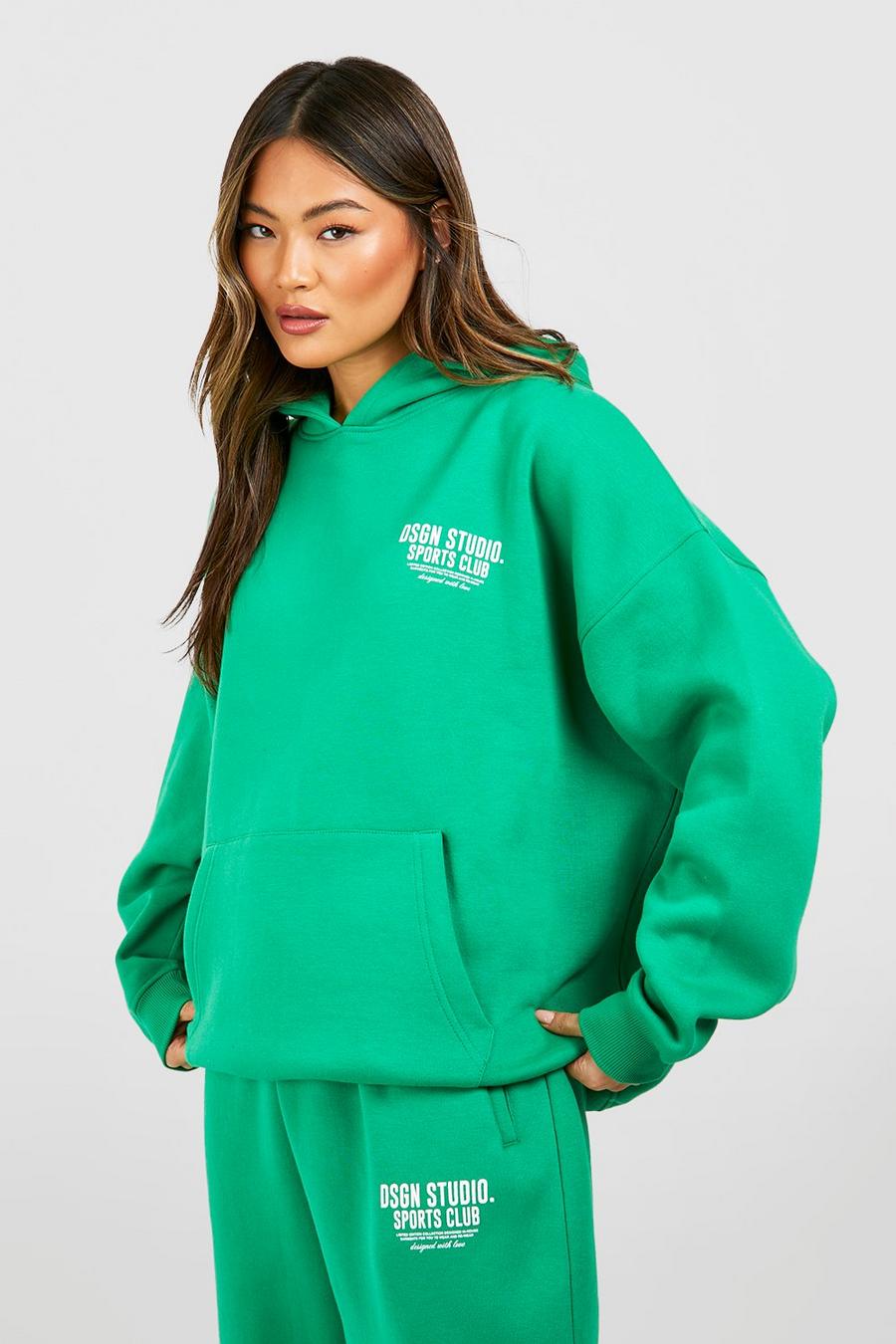 Green Dsgn Studio Sports Club Oversize hoodie image number 1