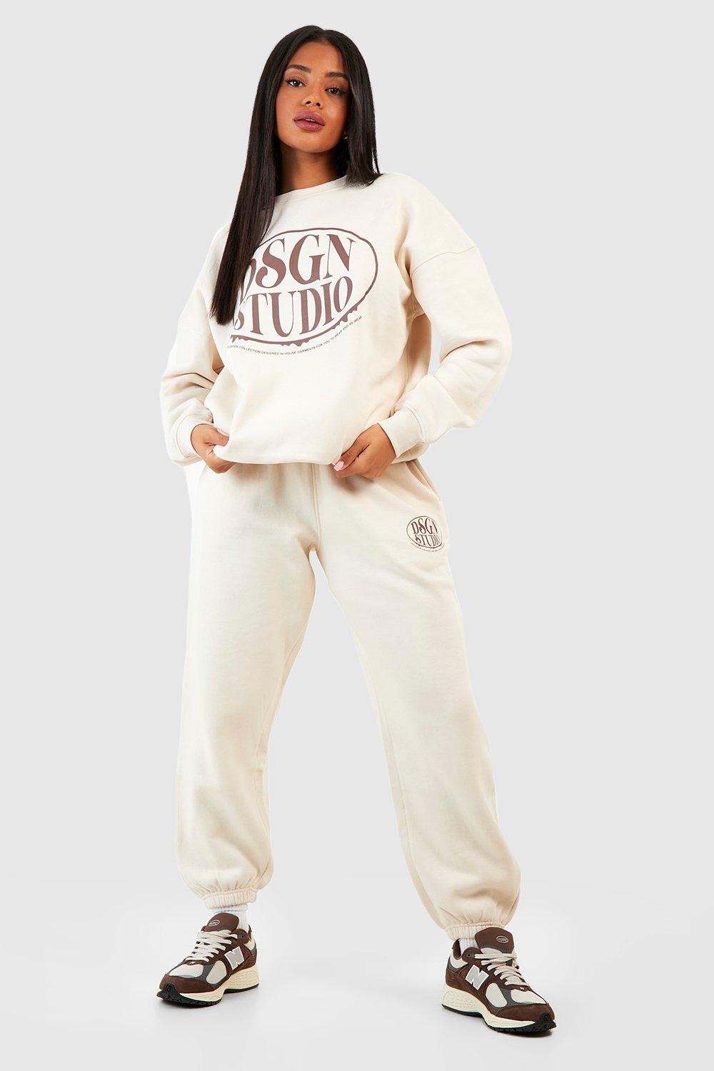 Dsgn Studio Slogan Sweatshirt Tracksuit